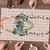 Peach Hawaiian Palaka Puzzle Kukui Nut Money Lei - Polynesian Pride