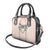 Peach Hawaiian Palaka Shoulder Handbag Kukui Nut Money Lei - Polynesian Pride
