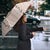 Peach Hawaiian Palaka Umbrella Kukui Nut Money Lei - Polynesian Pride