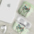 Sage Green Hawaiian Palaka AirPods Case Kukui Nut Money Lei - Polynesian Pride