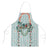 Turquoise Hawaiian Palaka Apron Kukui Nut Money Lei - Polynesian Pride