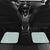 Turquoise Hawaiian Palaka Car Mats Kukui Nut Money Lei - Polynesian Pride