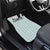 Turquoise Hawaiian Palaka Car Mats Kukui Nut Money Lei - Polynesian Pride