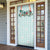 Turquoise Hawaiian Palaka Door Cover Kukui Nut Money Lei - Polynesian Pride