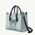 Turquoise Hawaiian Palaka Leather Bag Kukui Nut Money Lei - Polynesian Pride