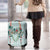 Turquoise Hawaiian Palaka Luggage Cover Kukui Nut Money Lei - Polynesian Pride