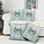 Turquoise Hawaiian Palaka Pillow Cover Kukui Nut Money Lei - Polynesian Pride
