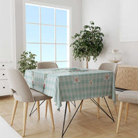 Turquoise Hawaiian Palaka Tablecloth Kukui Nut Money Lei - Polynesian Pride