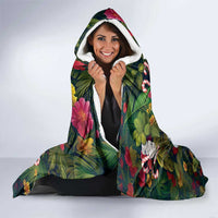 Meri Kirihimete Kakapo Santa Hooded Blanket Merry Christmas with Tropical Vibe LT9 - Polynesian Pride