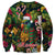 Meri Kirihimete Kakapo Santa Sweatshirt Merry Christmas with Tropical Vibe