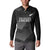 New Zealand Cricket Custom Button Sweatshirt Potae Pango Black Fern Pattern