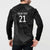 New Zealand Cricket Custom Button Sweatshirt Potae Pango Black Fern Pattern