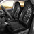 Polynesian Turtle Tribal Tattoo Car Seat Cover Black Style
