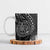 Polynesian Turtle Tribal Tattoo Ceramic Mug Black Style - Polynesian Pride