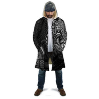 Polynesian Turtle Tribal Tattoo Cloak Black Style - Polynesian Pride