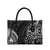 Polynesian Turtle Tribal Tattoo Leather Bag Black Style - Polynesian Pride