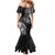 Polynesian Turtle Tribal Tattoo Mermaid Dress Black Style