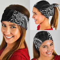Polynesian Turtle Tribal Tattoo Neck Gaiter Black Style - Polynesian Pride