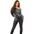 Polynesian Turtle Tribal Tattoo Off Shoulder Sweater Black Style