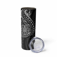 Polynesian Turtle Tribal Tattoo Skinny Tumbler Black Style