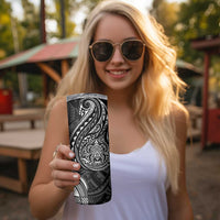 Polynesian Turtle Tribal Tattoo Skinny Tumbler Black Style