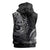 Polynesian Turtle Tribal Tattoo Sleeveless Zip Hoodie Black Style - Polynesian Pride