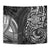 Polynesian Turtle Tribal Tattoo Tapestry Black Style