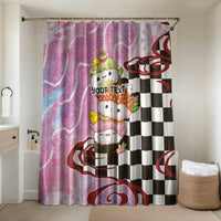 Personalized Japanese Kawaii Sushi Roll Bathroom Set Wagara Palaka Pattern