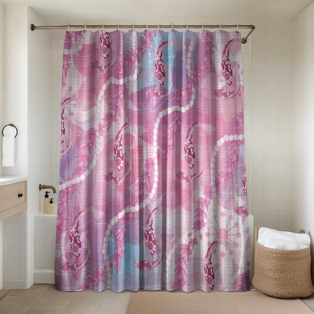 Japanese Koi Fish Bathroom Set Pink Wagara Palaka Honohono Pikake Lei
