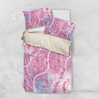 Japanese Koi Fish Bedding Set Pink Wagara Palaka Honohono Pikake Lei