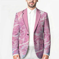 Japanese Koi Fish Blazer Pink Wagara Palaka Honohono Pikake Lei