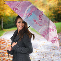 Japanese Koi Fish Umbrella Pink Wagara Palaka Honohono Pikake Lei