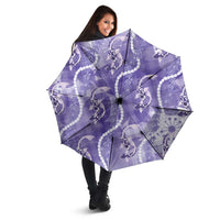 Japanese Koi Fish Umbrella Purple Wagara Palaka Honohono Pikake Lei