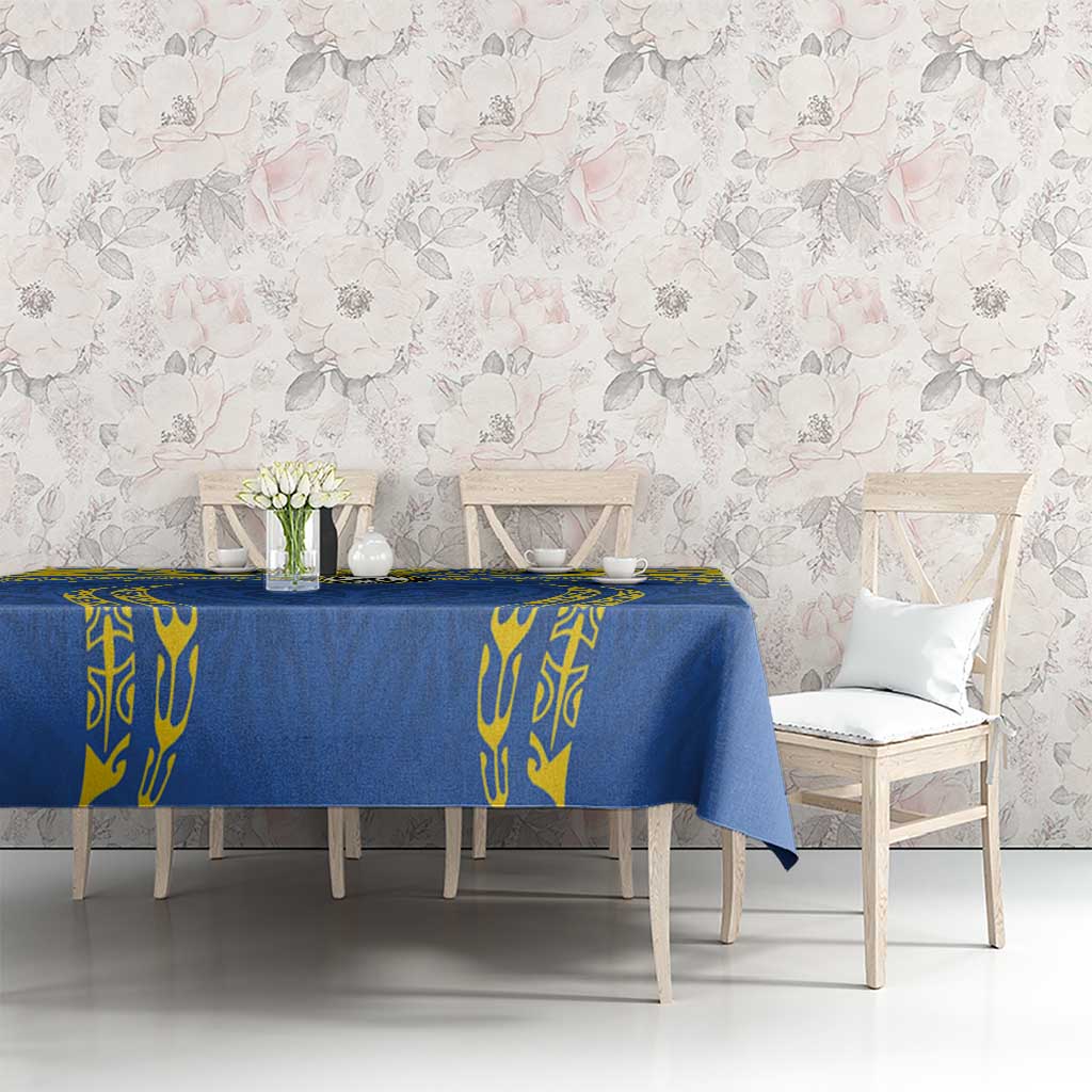 Oceania Football Solomon Kings Tablecloth Polynesian Tribal Pattern LT9 - Polynesian Pride