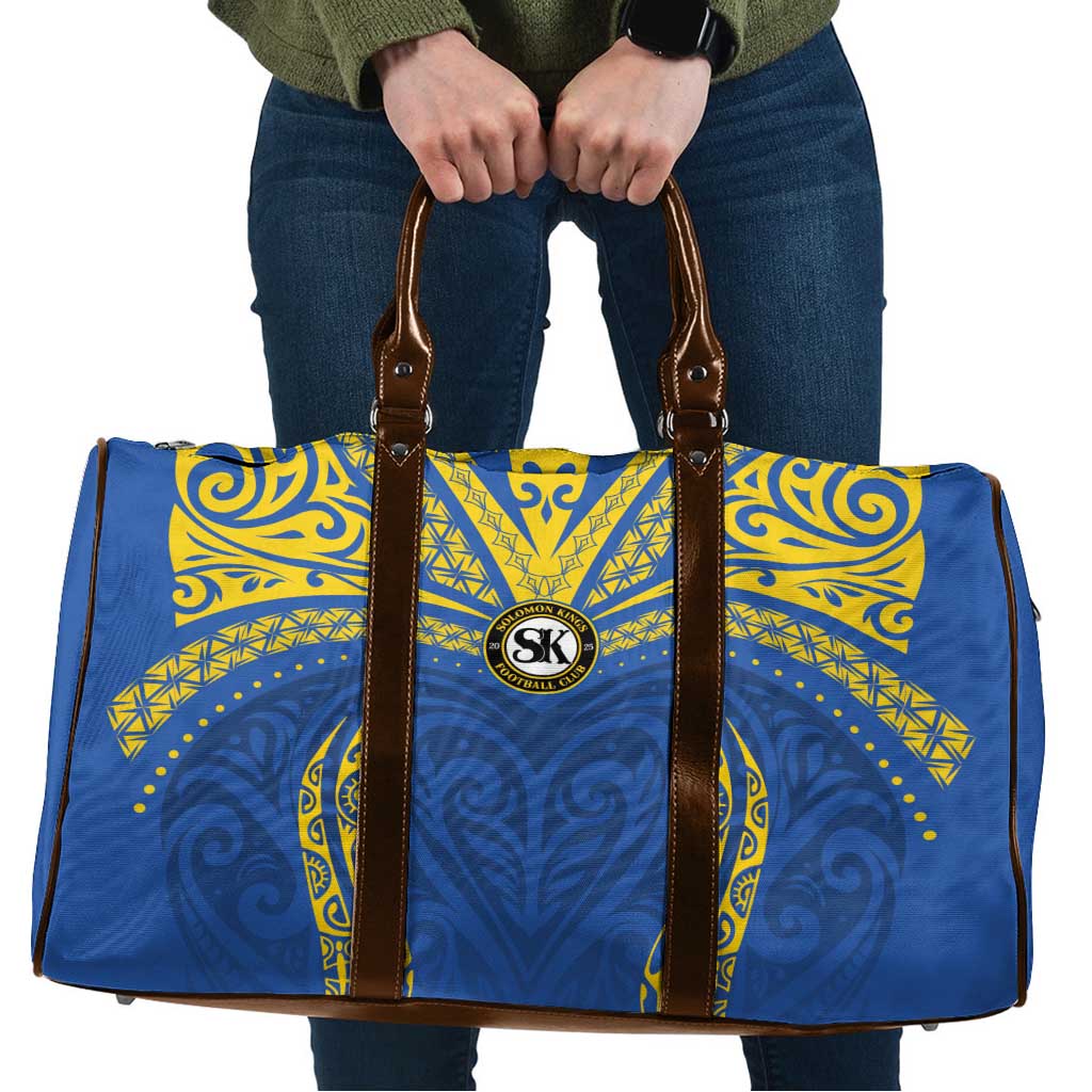 Oceania Football Solomon Kings Travel Bag Polynesian Tribal Pattern
