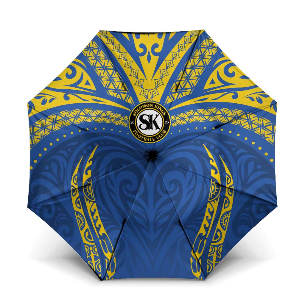 Oceania Football Solomon Kings Umbrella Polynesian Tribal Pattern
