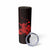 Red Hawaiian Hibiscus Shaka Sign Skinny Tumbler