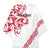 All White Maori Tribal Tattoo Personalised Kimono Classic Red Polynesian Style - Polynesian Pride