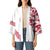 All White Maori Tribal Tattoo Personalised Kimono Classic Red Polynesian Style - Polynesian Pride