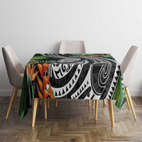 Polynesian Pacific Rugby Tribal Tablecloth Tropical Vibe