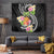 Hau'oli Makahiki Hou Tapestry Aloha Pineapple Tropical Vibe