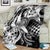 Aloha Black Tribal Honu Tattoo Blanket