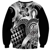 Aloha Black Tribal Honu Tattoo Sweatshirt
