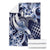 Aloha Blue Tribal Honu Tattoo Blanket
