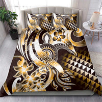 Aloha Gold Tribal Honu Tattoo Bedding Set