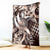 Aloha Mocha Mousse Tribal Honu Tattoo Blanket