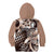 Aloha Mocha Mousse Tribal Honu Tattoo Kid Hoodie