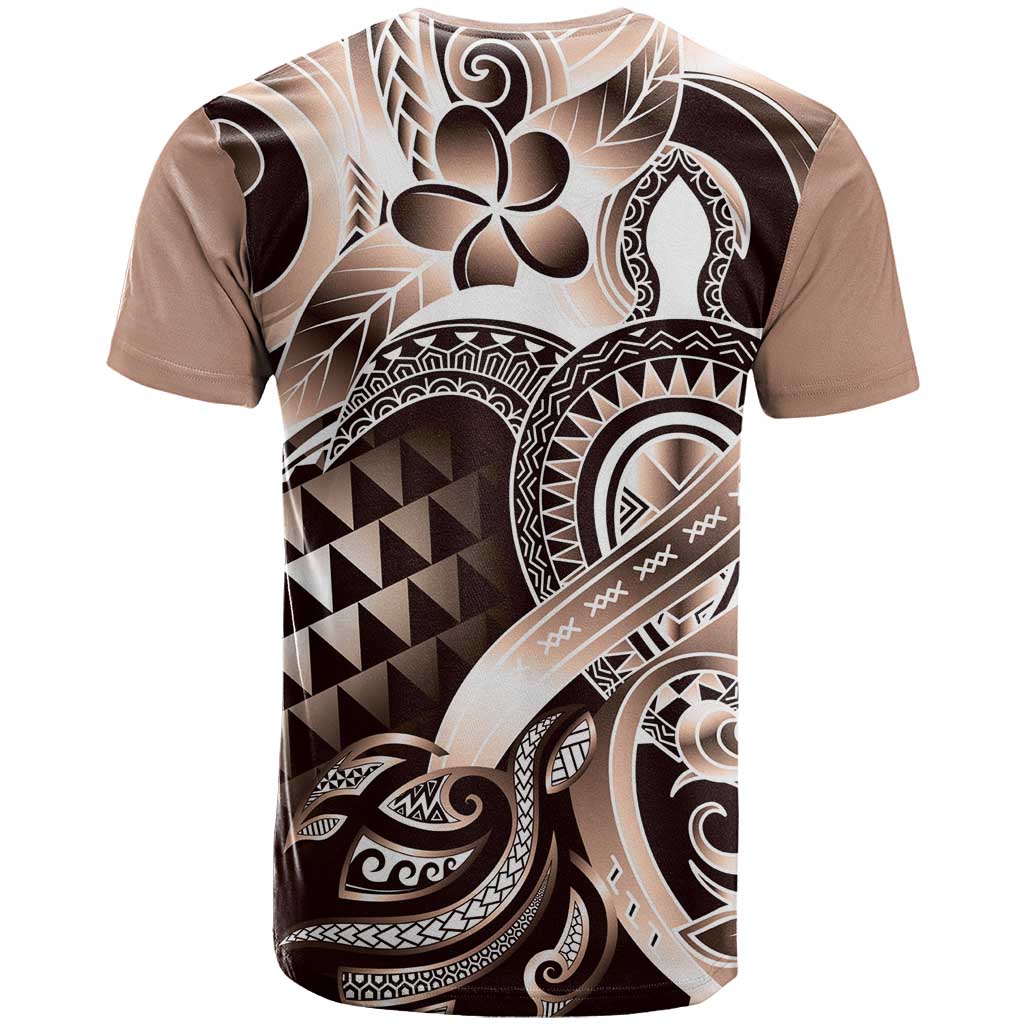 Aloha Mocha Mousse Tribal Honu Tattoo T Shirt