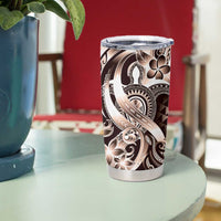 Aloha Mocha Mousse Tribal Honu Tattoo Tumbler Cup