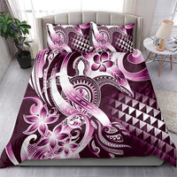 Aloha Pink Tribal Honu Tattoo Bedding Set